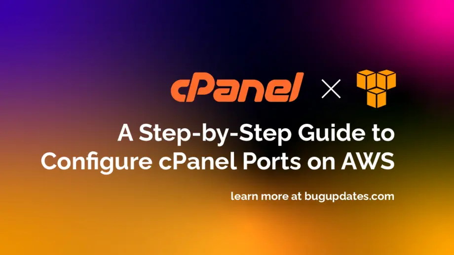 CPanel Ports On AWS